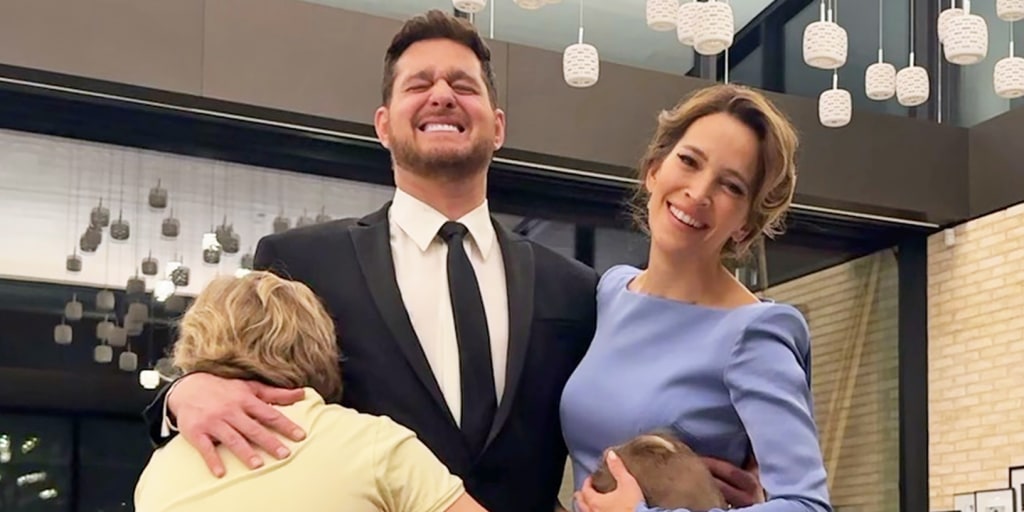 Michael Bublé's Children Welcome Him Back Home in Sweet Pic: All About His 4 Kids