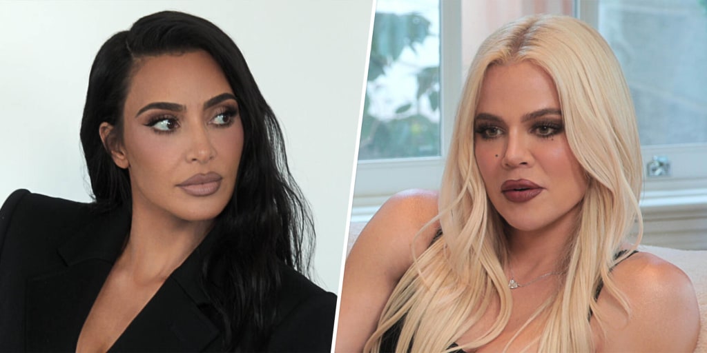 Kim and Khloé Kardashian Call Each Other Out for Mom-Shaming on 'The  Kardashians'