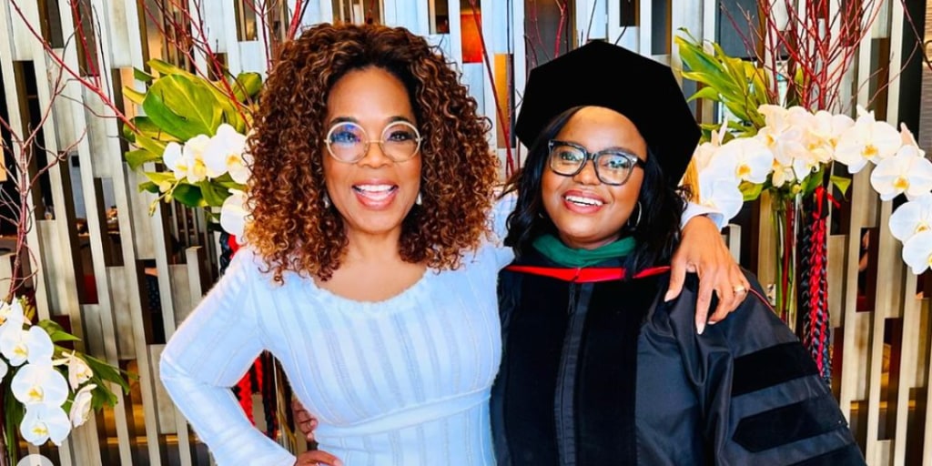 Oprah Celebrates One Of The 1st Students At Her South Africa School Earning  her Doctorate