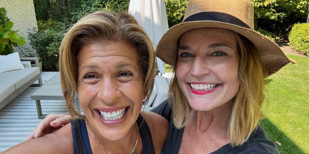 Hoda Kotb Hosted Savannah Guthrie At Her New Home