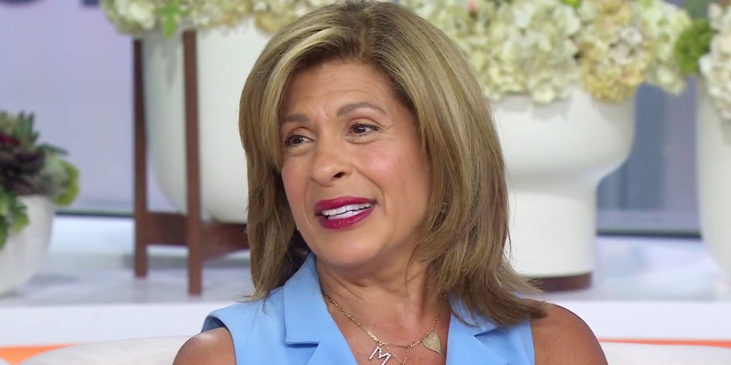 Hoda Kotb on Today Show announcing her departure