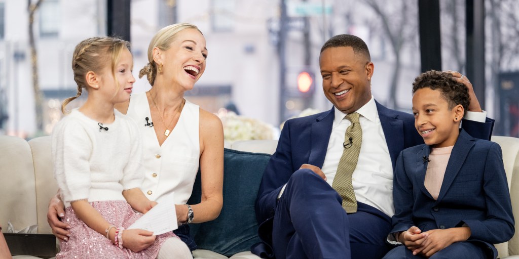 Craig Melvin's family surprises him on 1st day as TODAY co-anchor