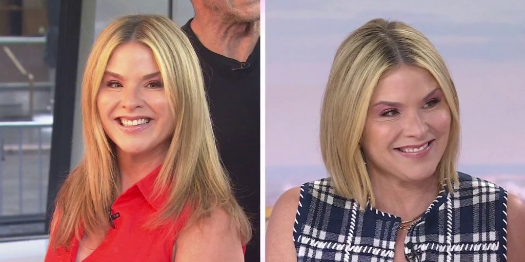 Jenna Bush Hager Reveals Results of Her Bob Haircut Live on TODAY