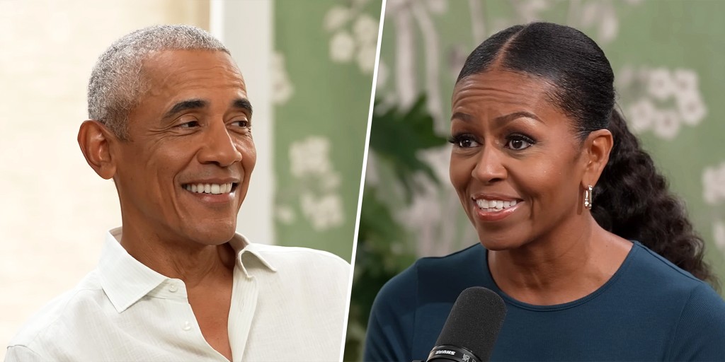 Michelle With Her Man Barack Obama On Her Side Shuts Down Divorce Rumors [VIDEO]