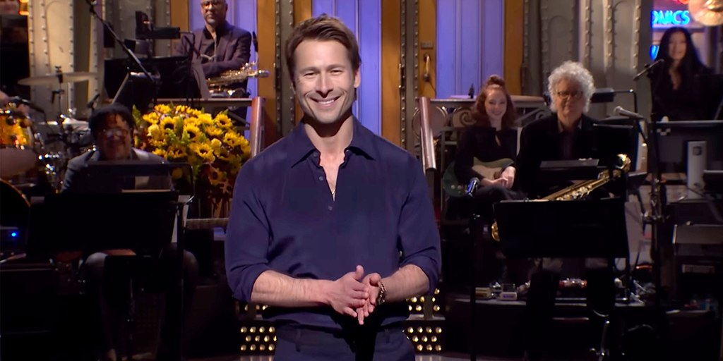 Why Glen Powell Flew Out a UPS Driver To Attend His 'SNL' Hosting Debut