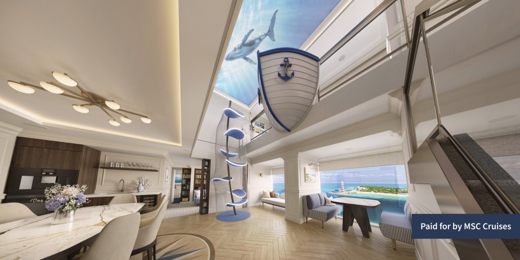 MSC Cruises Reveals New Villa for Family Getaways