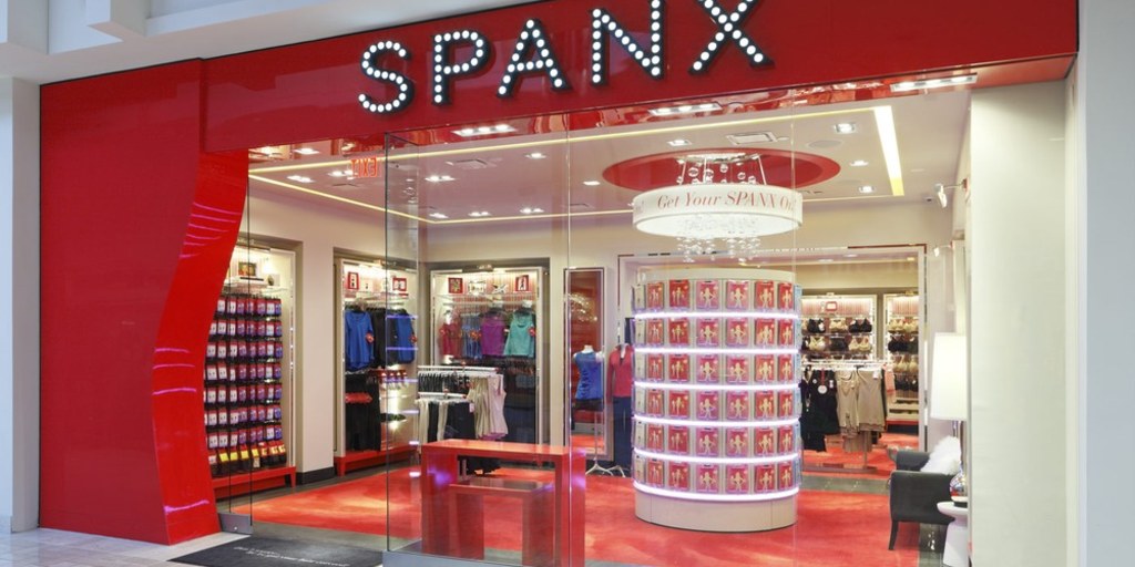 Spanx Display in Bloomingdale's Department Store Interior, NYC Stock Photo  - Alamy