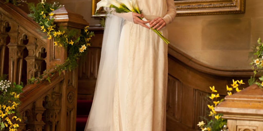 Lady mary crawley wedding dress online