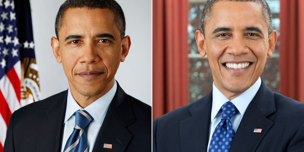 New portrait of President Obama unveiled