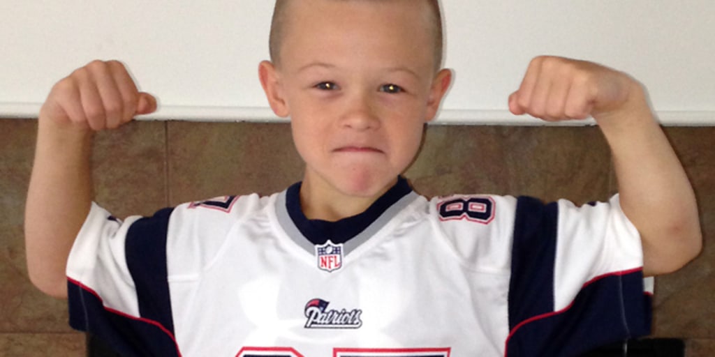 Kids patriots jersey top