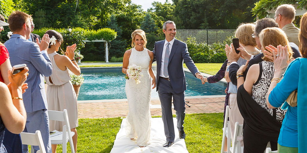Katie Couric Shares Beautiful Backyard Wedding Pictures With Today