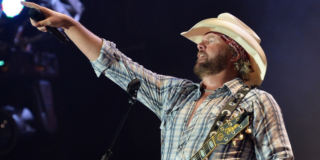 Toby Keith rakes in the bucks as country music's highest-paid star