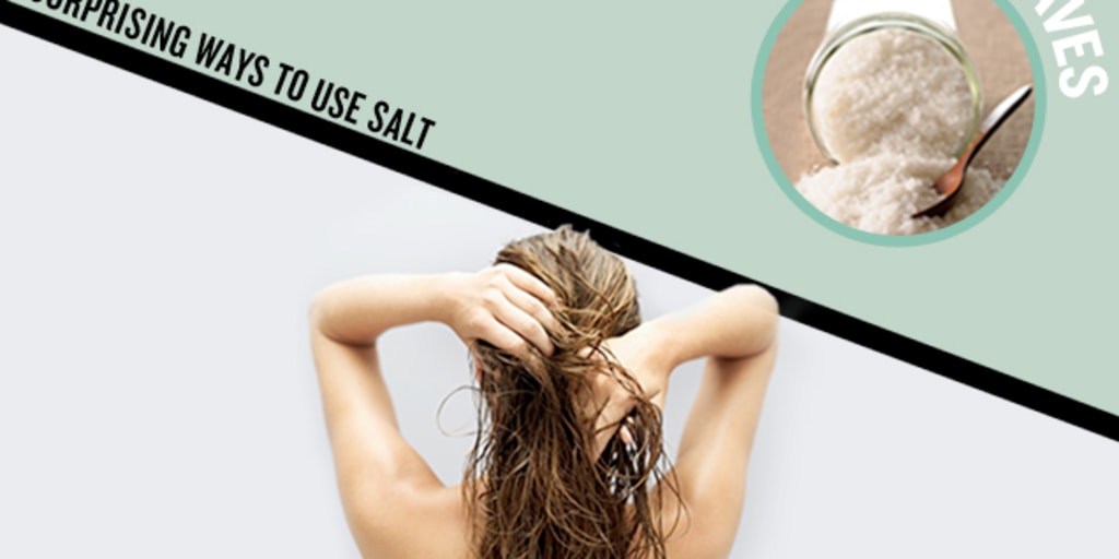 Beauty Uses for Salt, Benefits for Hair and Skin image pic