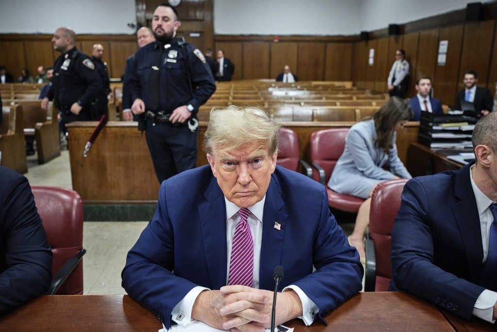 From stare-downs to shut-eye: Trump's every move in criminal trial under  the microscope