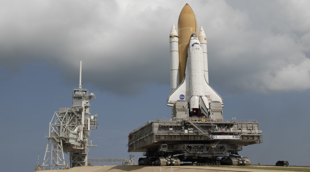 航空機・ヘリコプター NASA Space Shuttle Atlantis w/Crawler 091014-space-shuttle-hlarge-