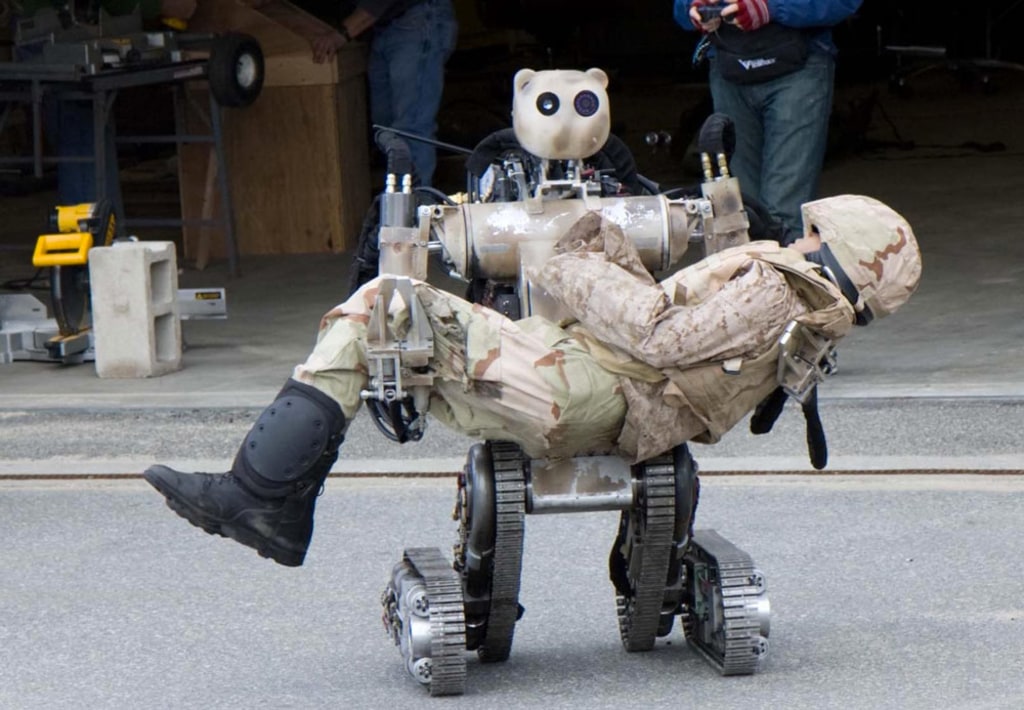 Military humanoid robots 2025