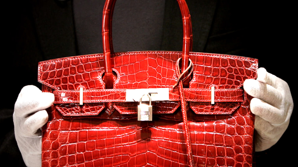 Birkin bag fetches record-setting $300,168 auction price at Christie's