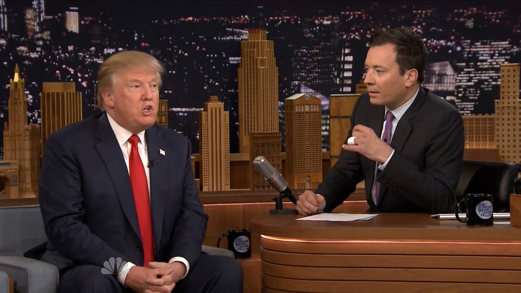Donald Trump goes head-to-head with Jimmy Fallon