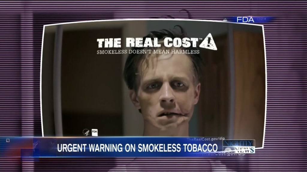 FDA Launches New Ad Campaign Against Smokeless Tobacco