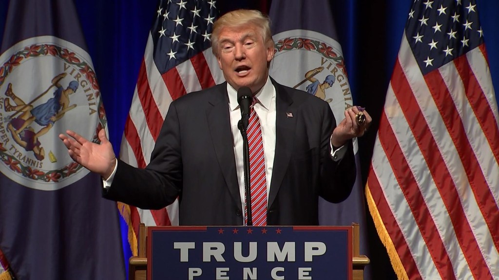 Vet Gives Trump Purple Heart