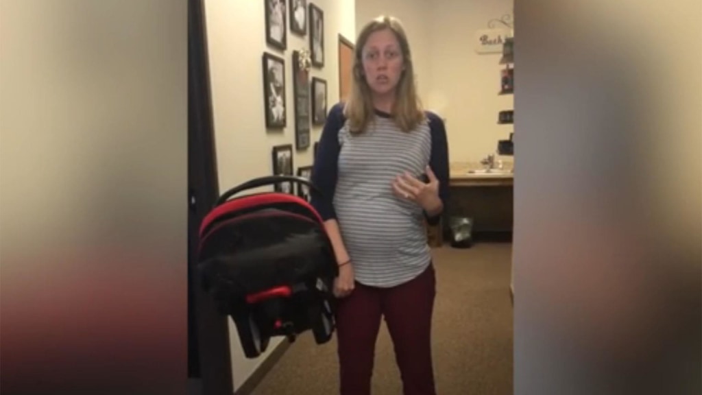Best way to carry shop a baby car seat