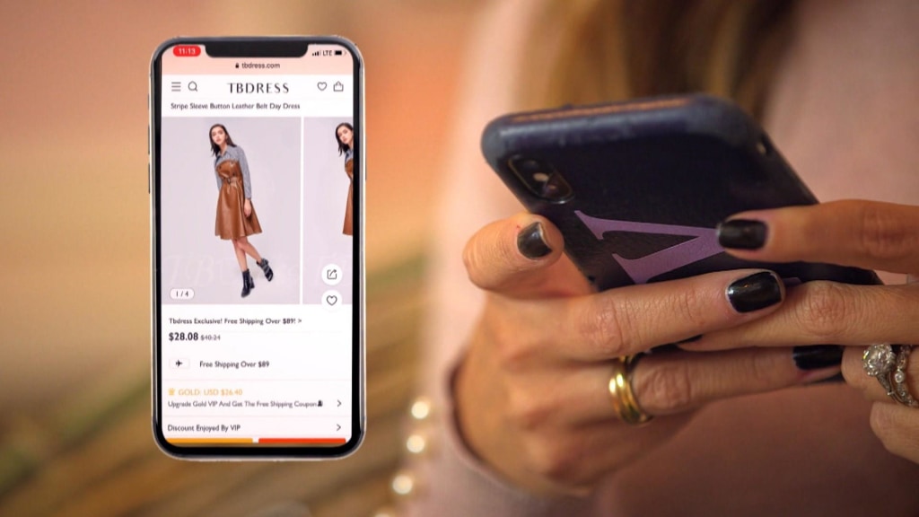Tbdress mobile site top