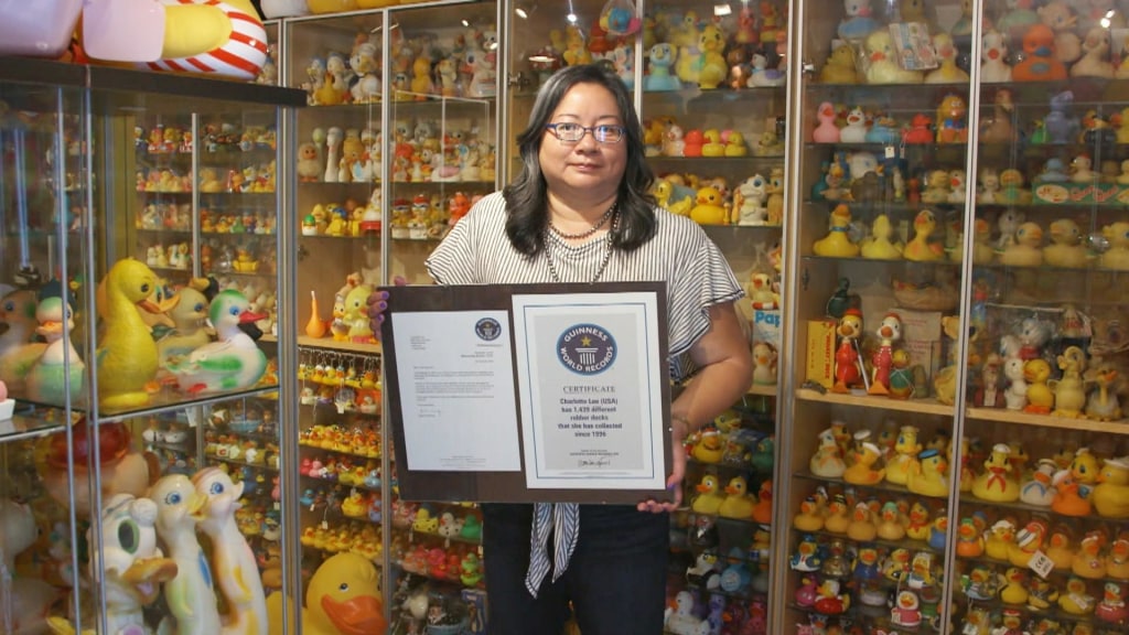 Meet the woman with the world’s largest rubber duck collection
