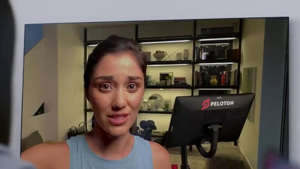Peloton tv ad actress shop