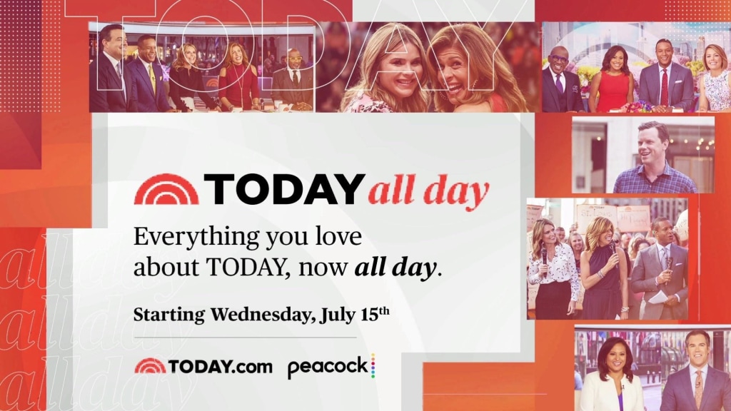 Today show on sale live on peacock
