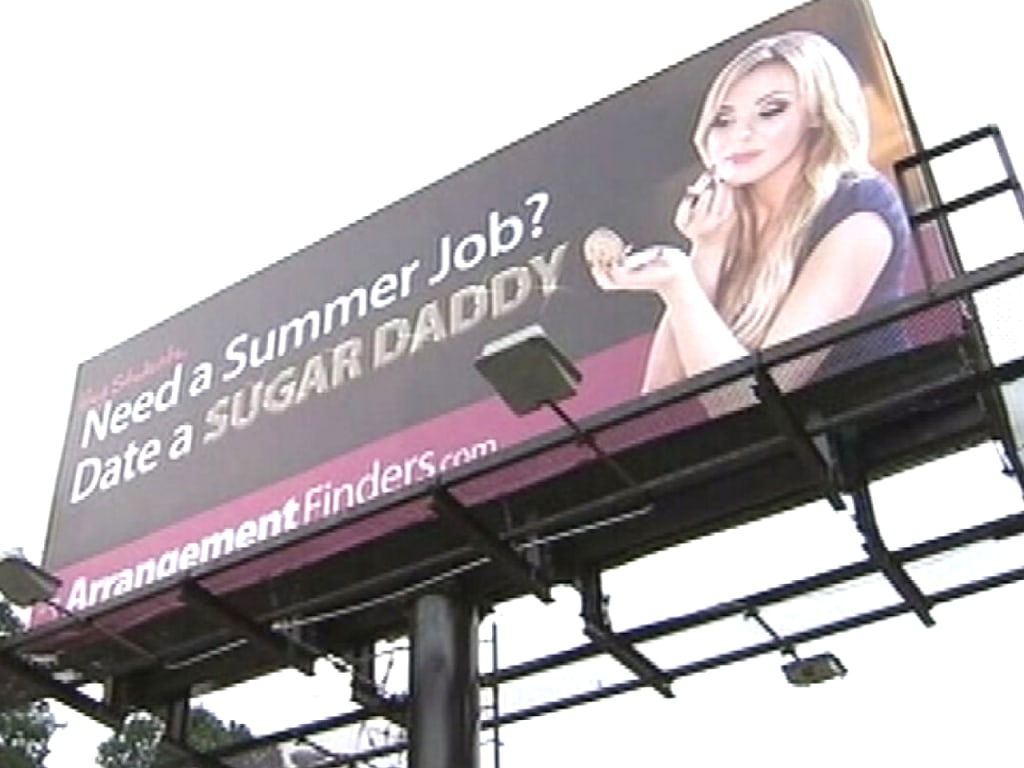 Sugar Daddy billboard causes stir
