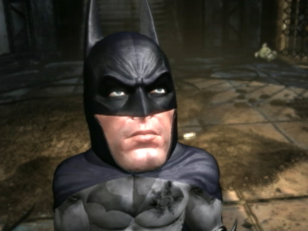 Bobble head Batman prowls the night