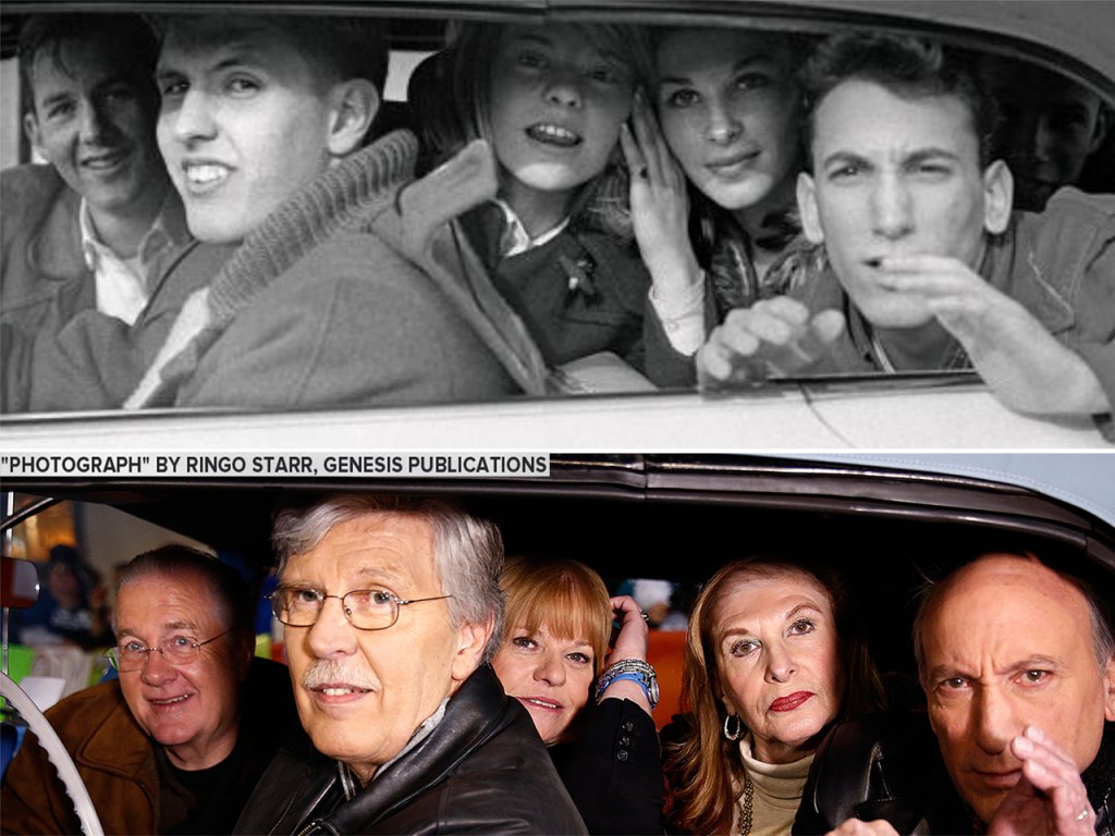 Ringo to fans in '64 photo: Roll down your window!