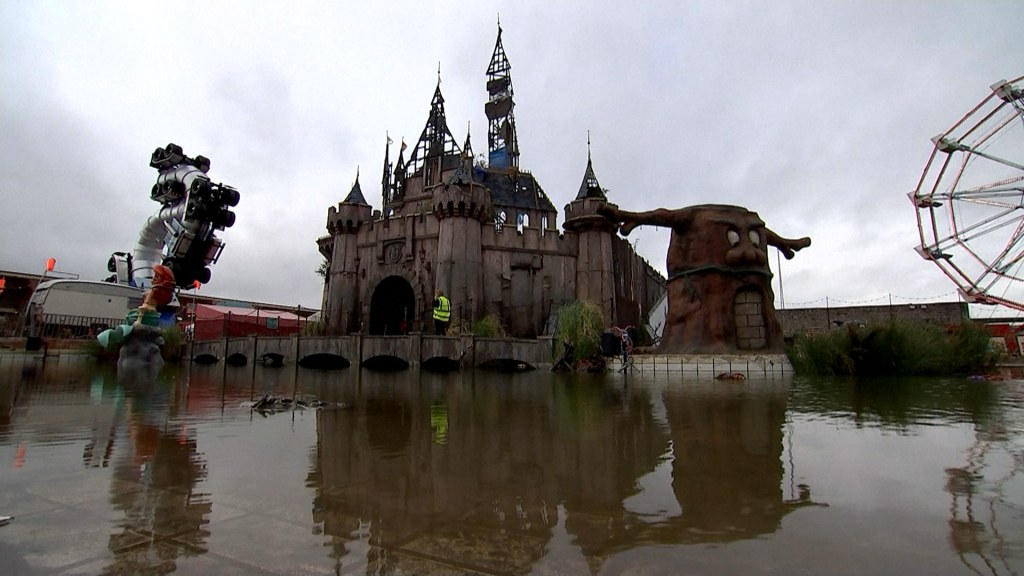 Banksy's 'Dismaland' Theme Park Exhibition Opens in the UK