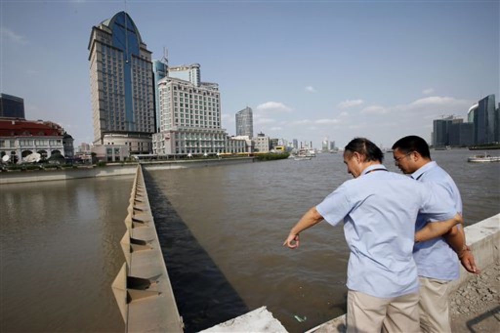 Rising seas threaten Shanghai, other big cities