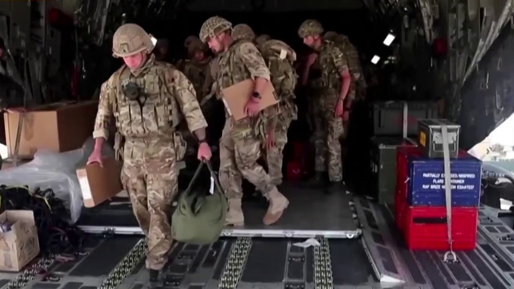 U S Allies Evacuate Afghanistan As Taliban Gains Control Of Kabul