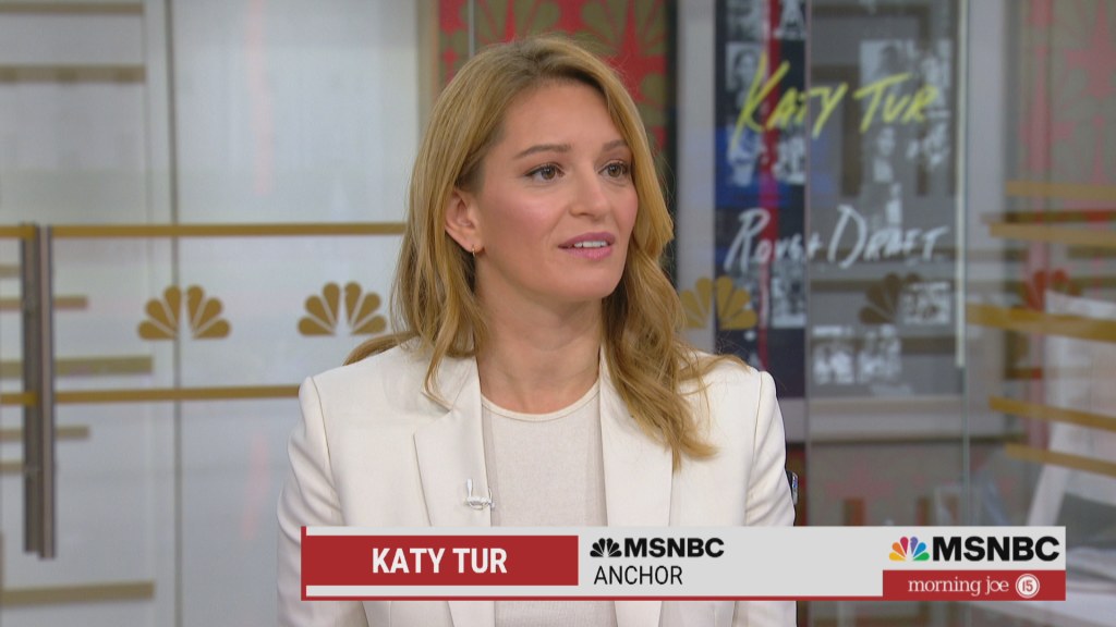 Katy Tur gets personal about family and career in new memoir “Rough Draft”