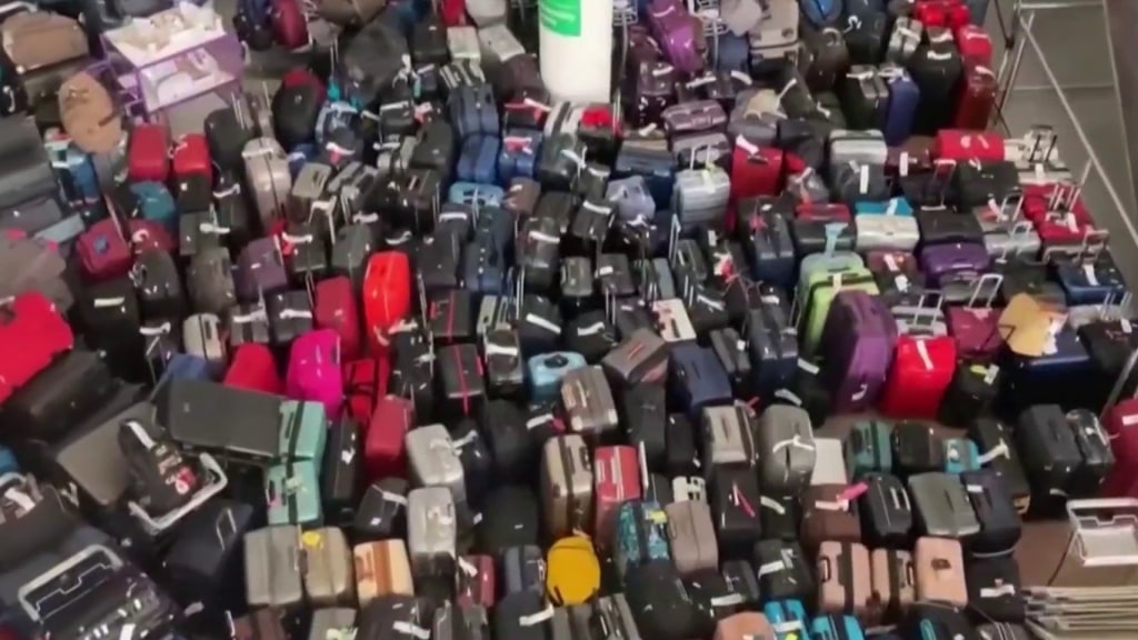 Lost luggage lot new arrivals