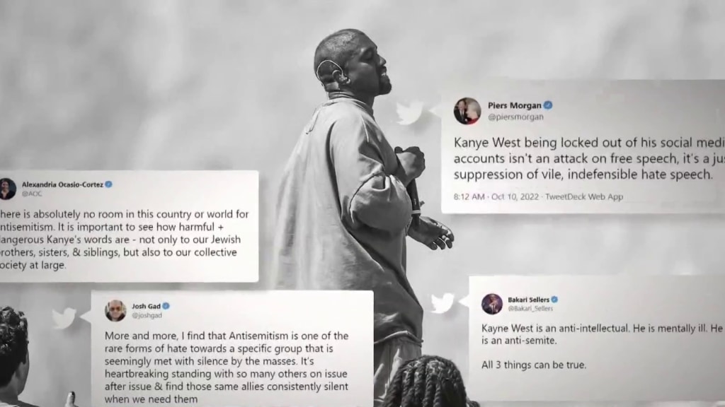 Adidas terminates relationship with Kanye West after pressure to cut ties  over antisemitic comments