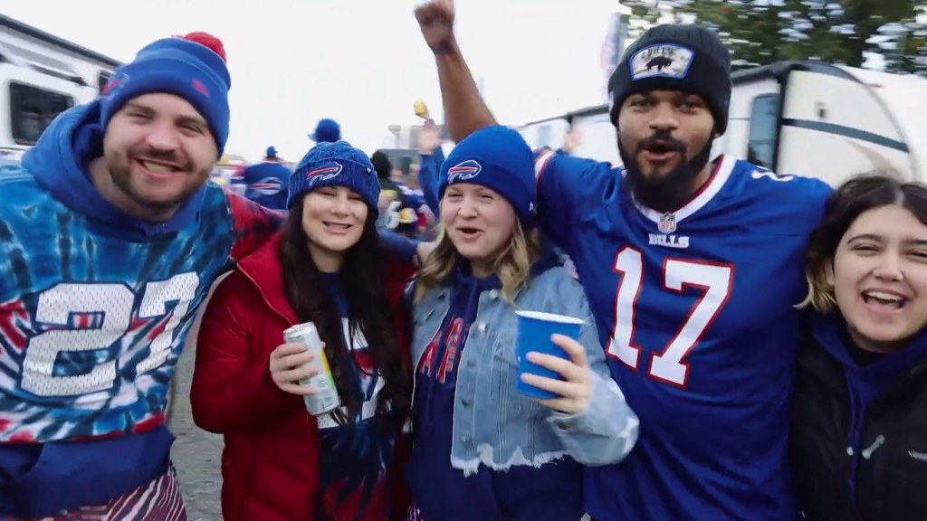 TODAY on X: As part of TODAY's Inside the Game series, @HarrySmith goes  behind the scenes of the famed fan base of the Buffalo Bills #BillsMafia  @SNFonNBC  / X