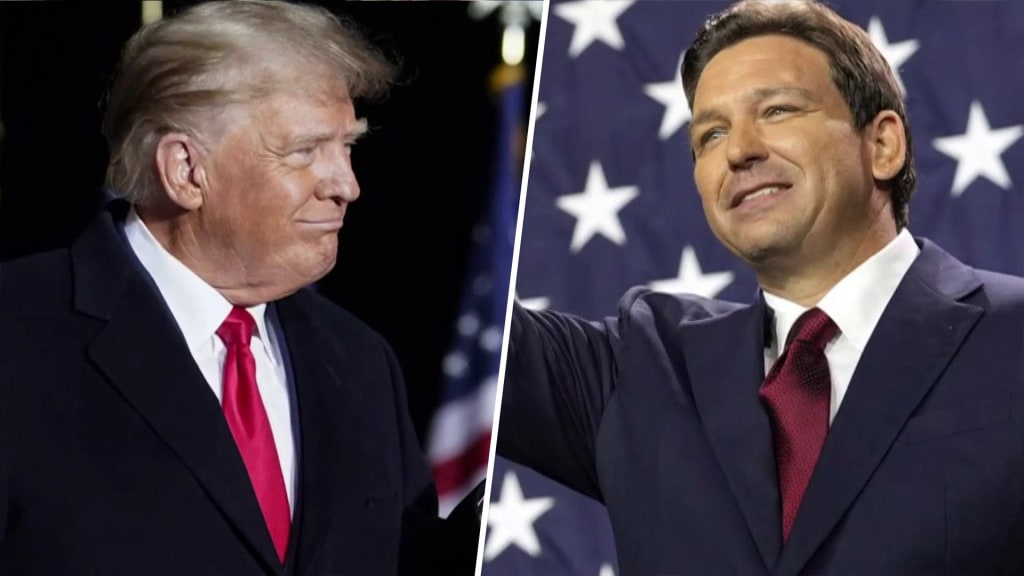 Trump, DeSantis could face off over future of Republican party