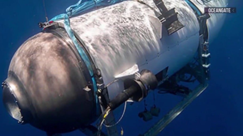 Erma Long Gossip Titan Submersible Debris Field