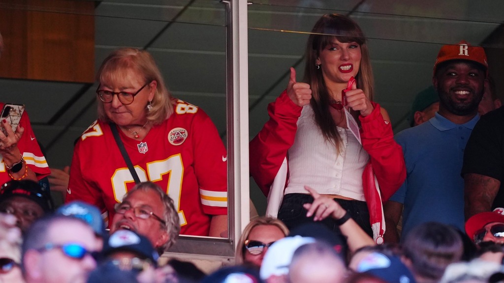 Travis Kelce 1989 outfit explained: Chiefs star's bedroom painting set  wasn't inspired by Taylor Swift, until it was