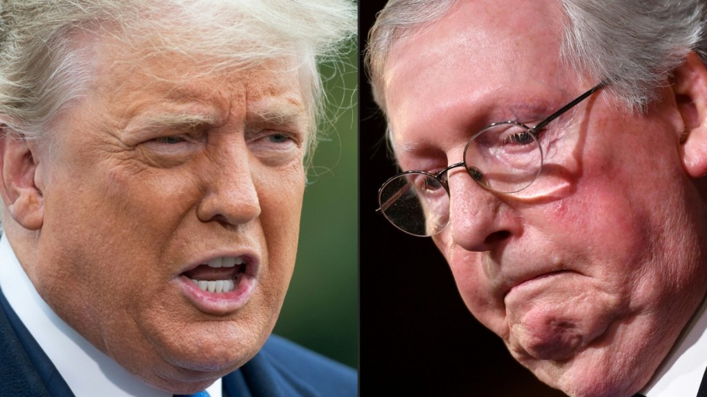 McConnell Calls Trump a ‘Despicable Human Being’ and Backtracks on Vance