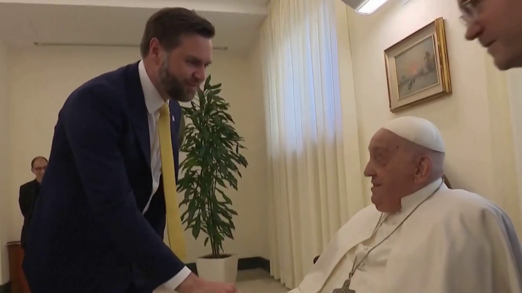 JD Vance’s Brief Yet Symbolic Encounter with Pope Francis at the Vatican