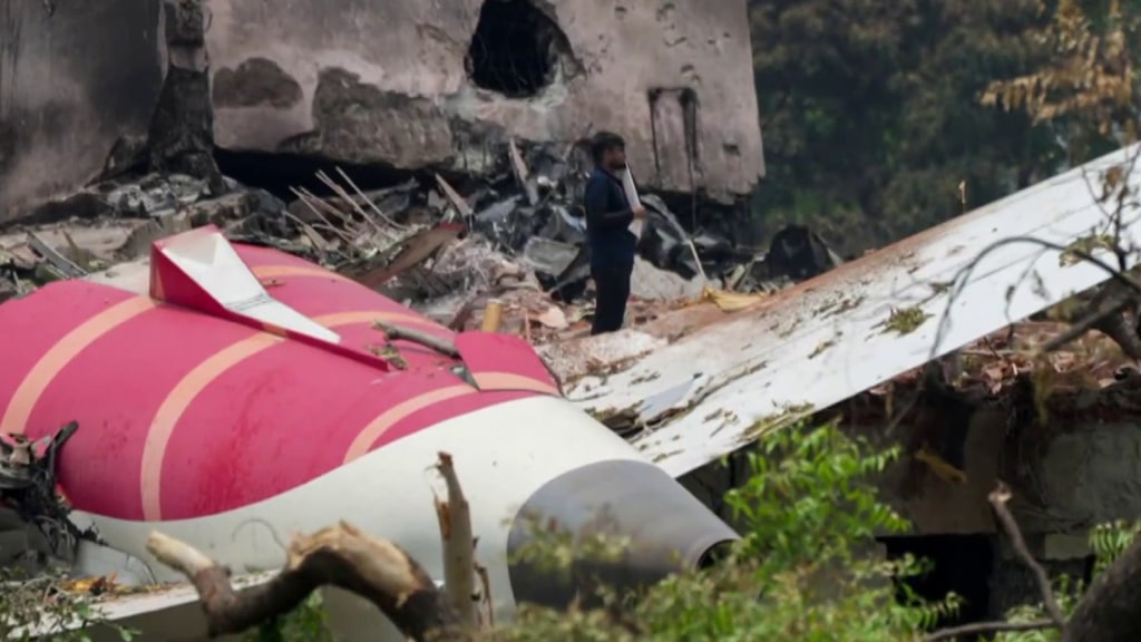 Sole survivor of Air India plane crash describes exiting plane
