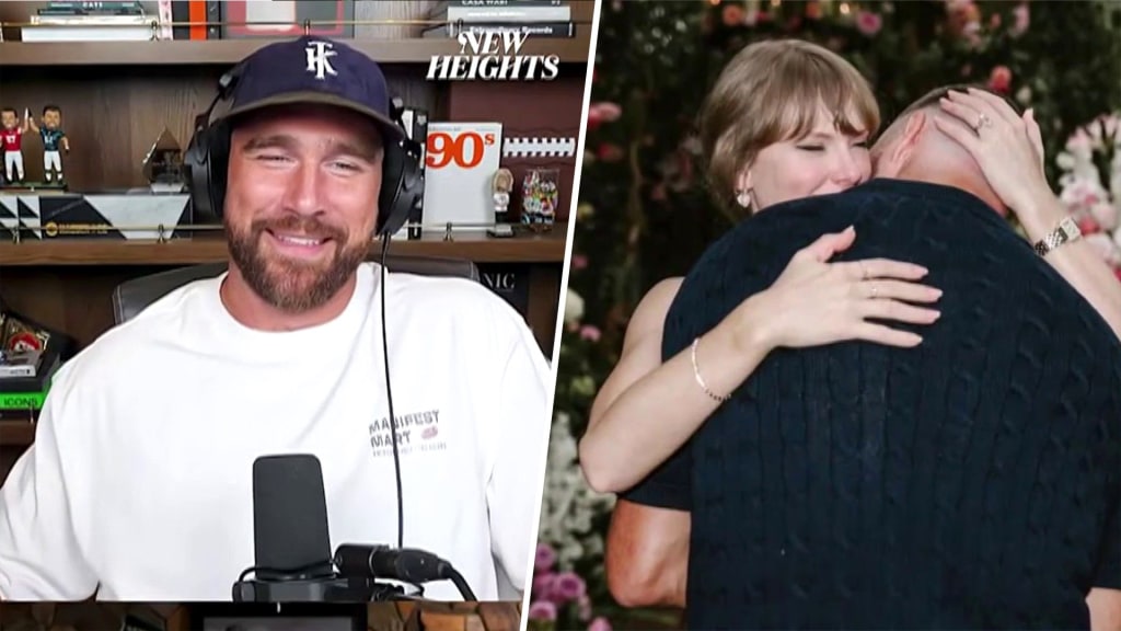 Travis Kelce Talks Engagement on Latest Episode of ‘New Heights’