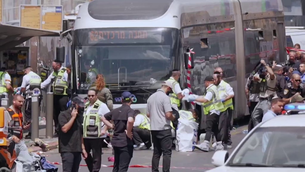 At Least 5 Killed in Mass Shooting at Jerusalem Bus Stop