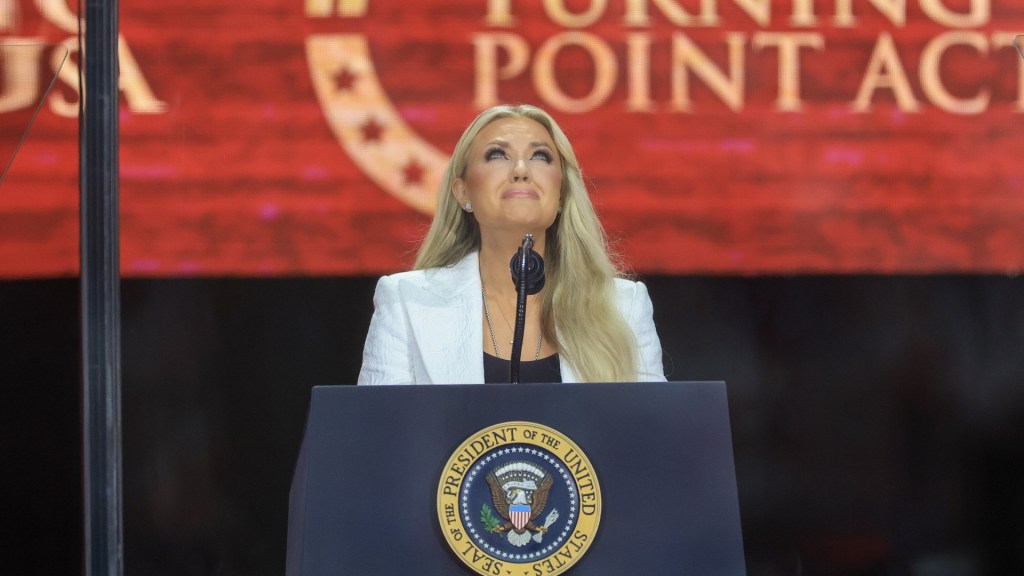 Erika Kirk says she forgives shooter who killed her husband Charlie Kirk