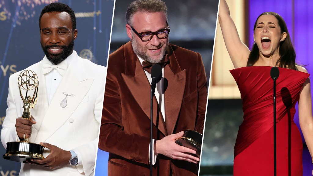 Watch highlights of the 2025 Emmy Awards in 3 minutes
