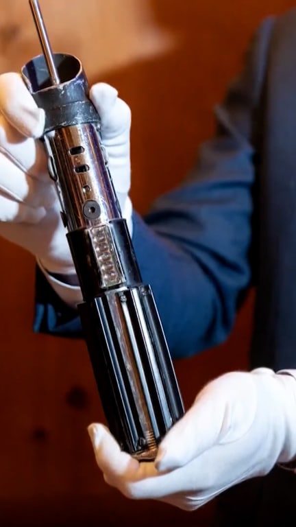 Darth Vader's lightsaber sold at auction for over $3.6M